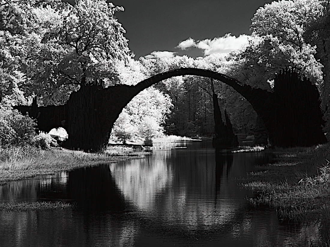 Rakotzbrücke im Kromlauer Park