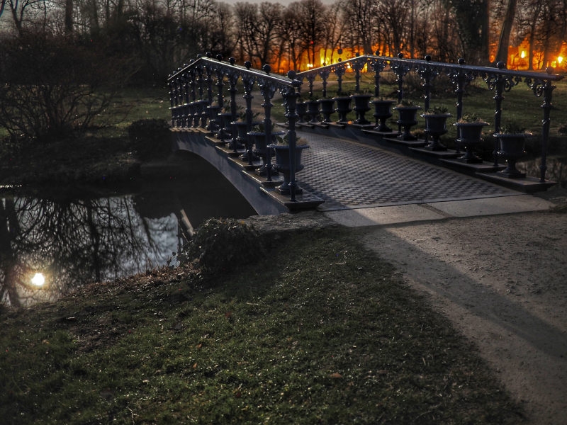 Fuchsienbrücke im Fürst-Pückler-Park Bad Muskau