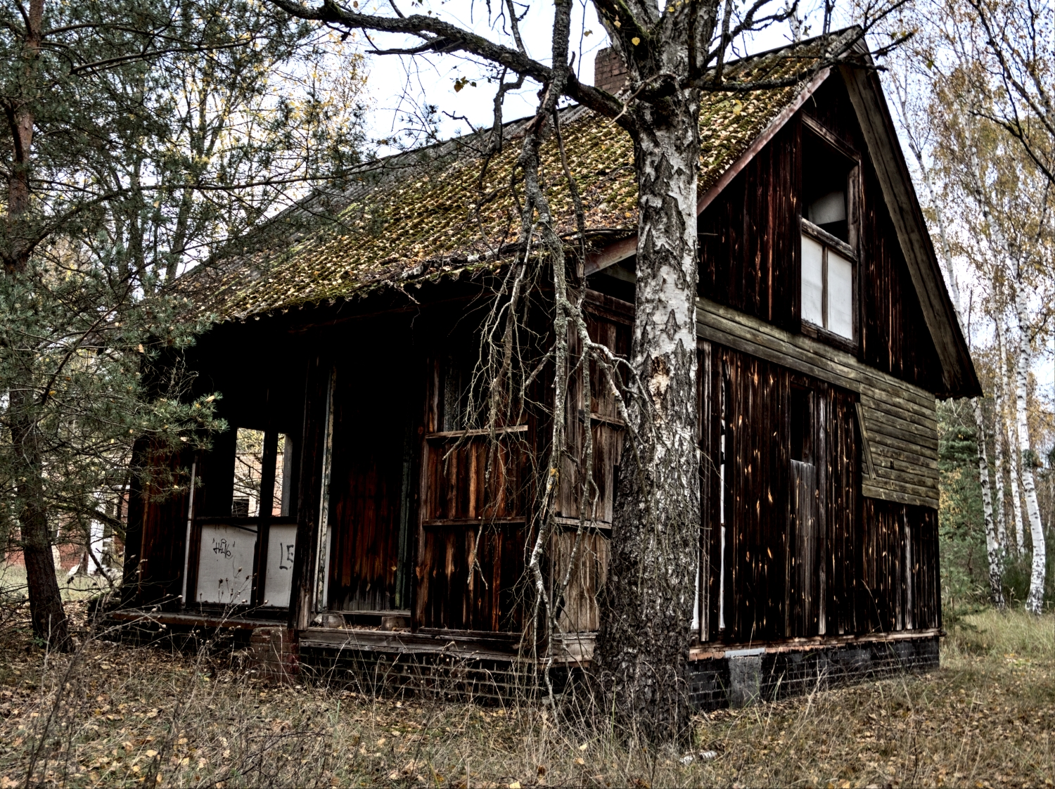 Holzhaus in Little Prypjat