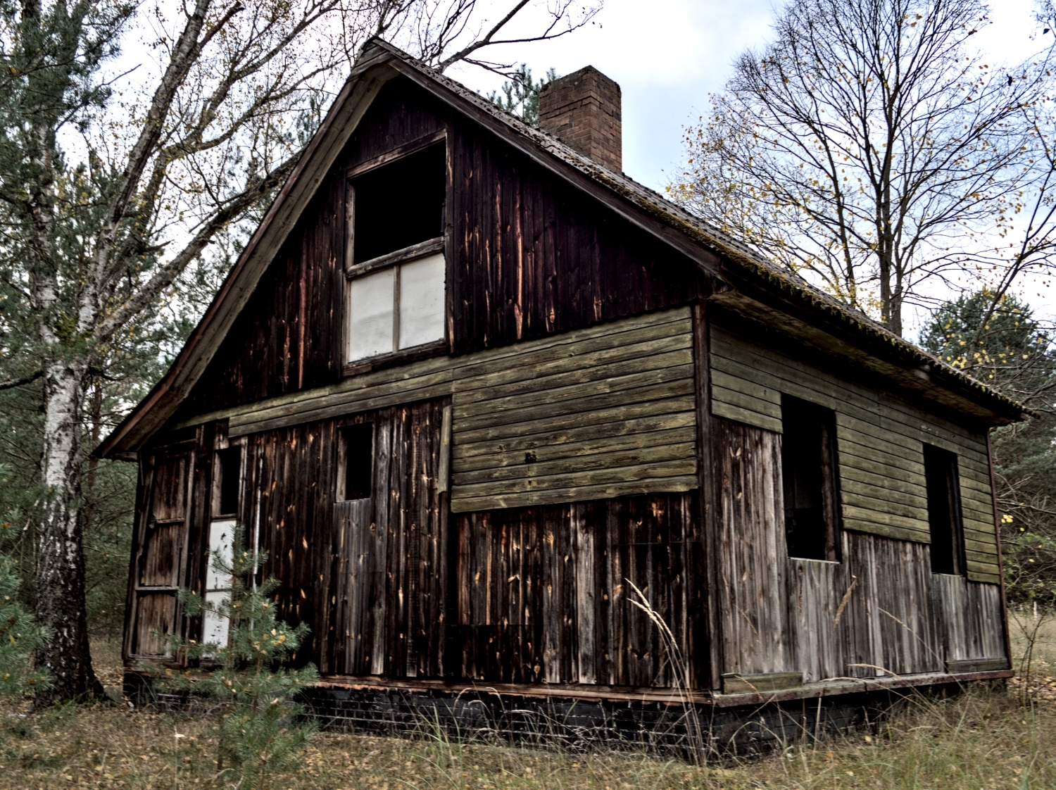 Holzhaus in Little Prypjat